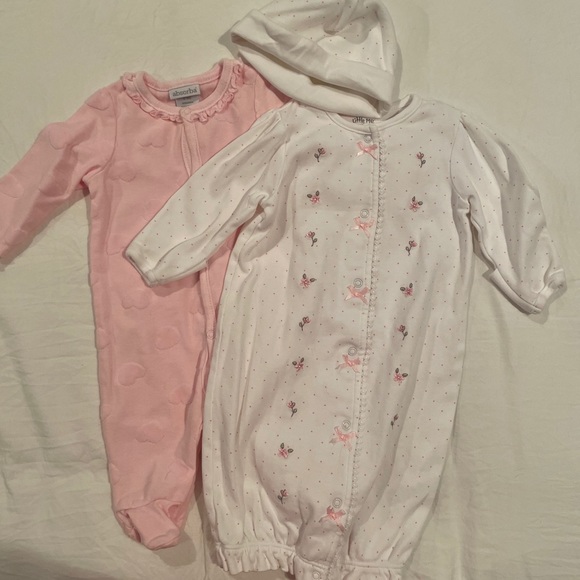 Little Me Pajamas Gown And Sleeper Set Poshmark